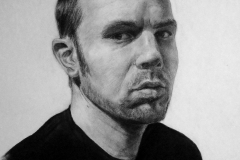 Self Portrait - Charcoal