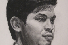 Young Man - Charcoal